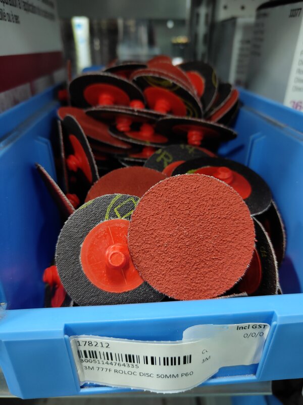  3M 777F ROLOC DISC 50MM P60